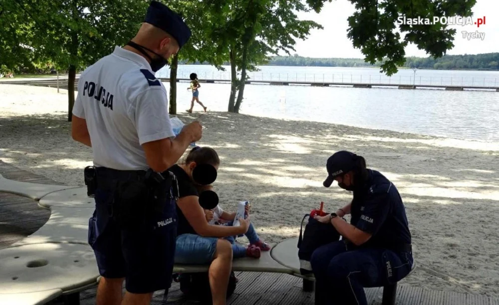 Spotkania profilaktyczne z wypoczywającymi nad wodą
