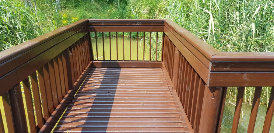 Pomost w Parku Mickiewicza w Bytomiu odnowiony