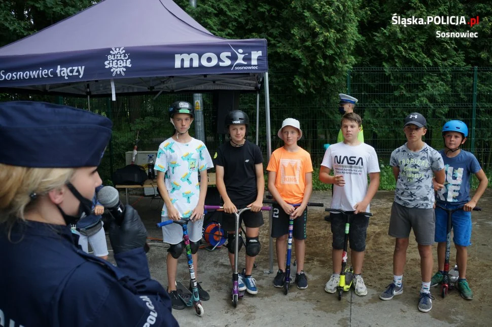 Śląski Dzień Bezpiecznych Sk8parków w sosnowieckim Parku Miejskim im. J. Kuronia
