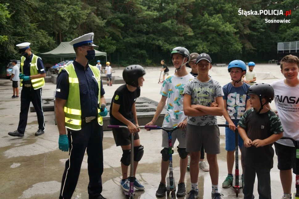 Śląski Dzień Bezpiecznych Sk8parków w sosnowieckim Parku Miejskim im. J. Kuronia