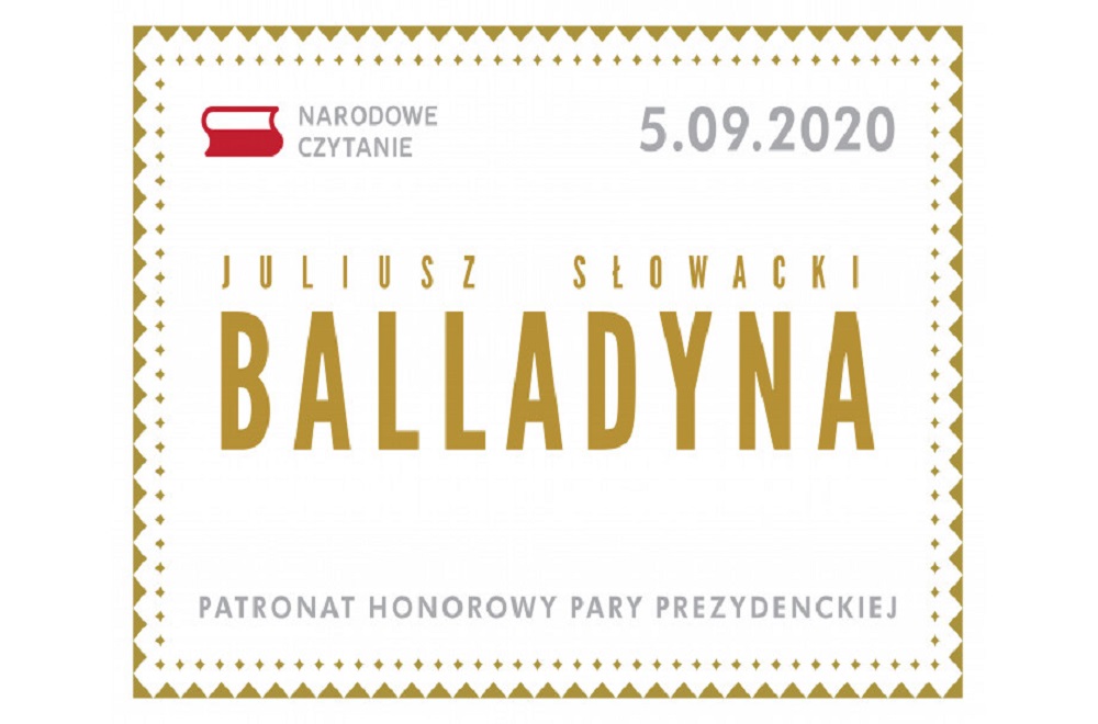 Narodowe Czytanie 2020 - Balladyna