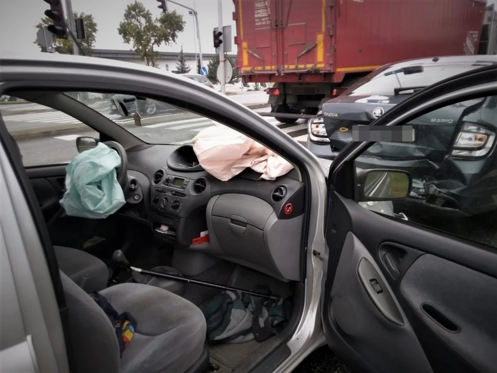 Kolejna w tym tygodniu kolizja na DK 81