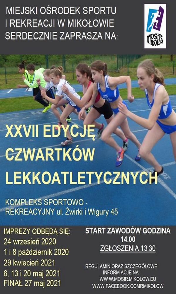 Przed nami "Czwartki lekkoatletyczne"