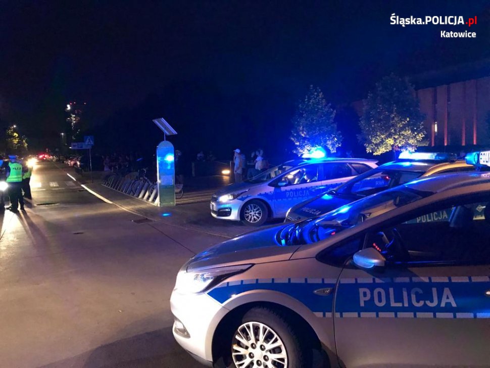 Mundurowi z Katowic ponownie zapobiegli nielegalnym wyścigom