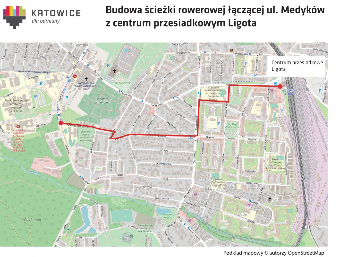 Nowe drogi rowerowe w Katowicach!