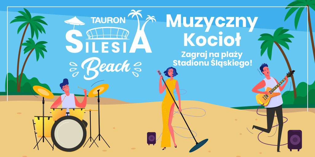 Muzyczny Kocioł na plaży Stadionu Śląskiego