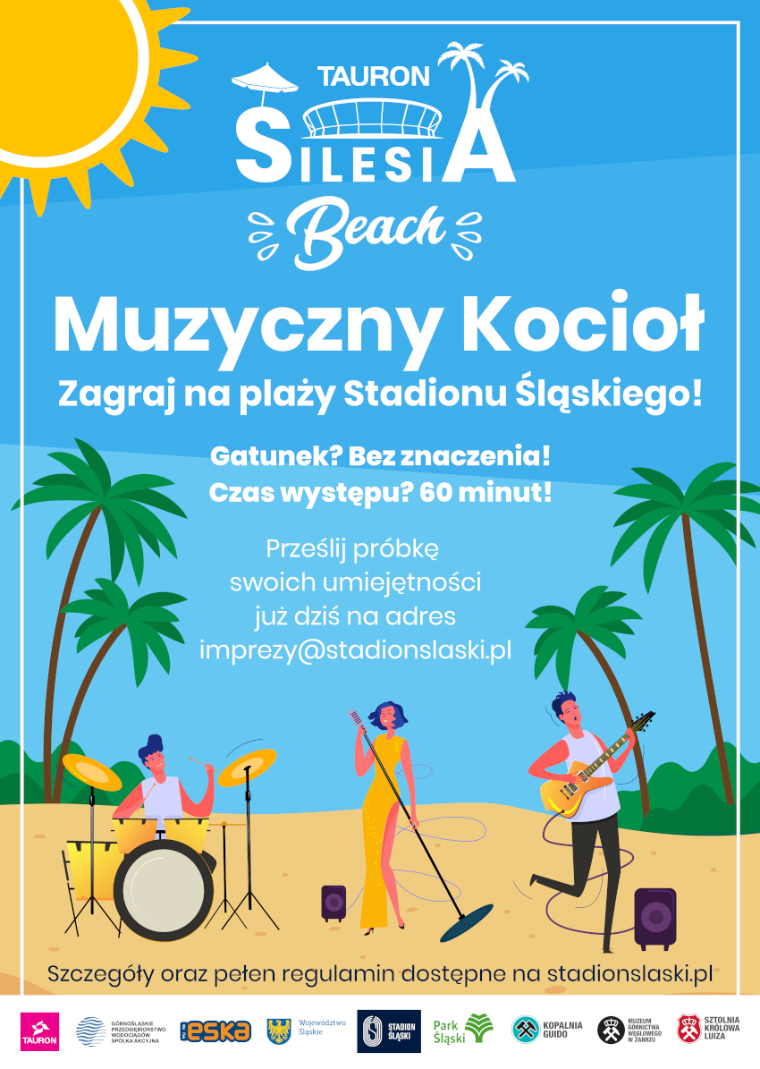 Muzyczny Kocioł na plaży Stadionu Śląskiego