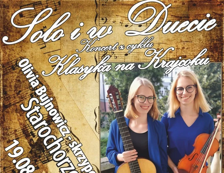 SOLO I W DUECIE - koncert w ramach cyklu: Klasyka na Krajcoku