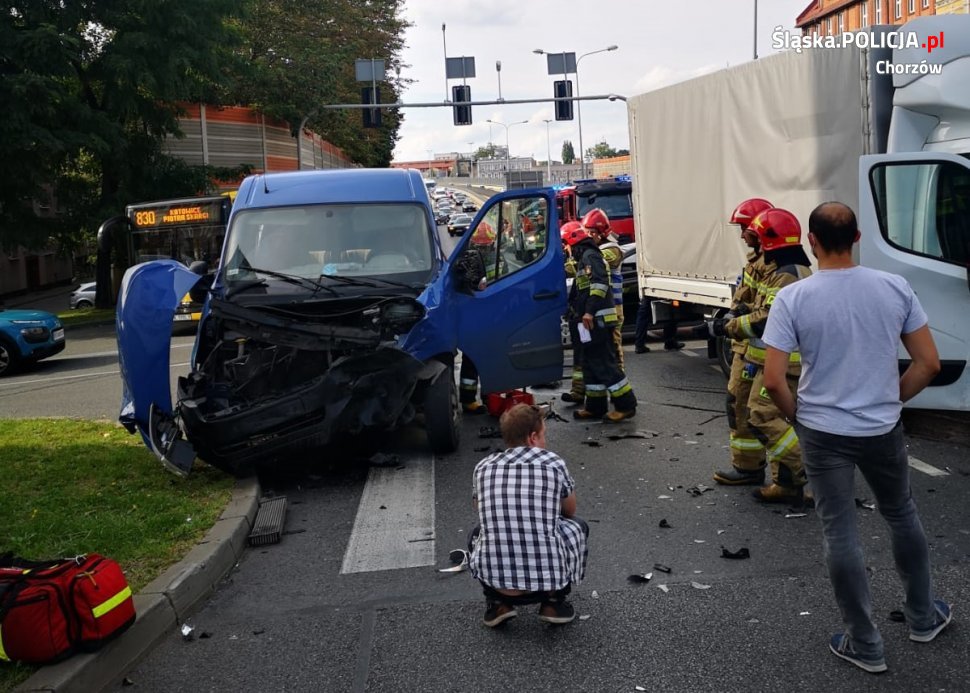 Groźna kolizja na DK-79