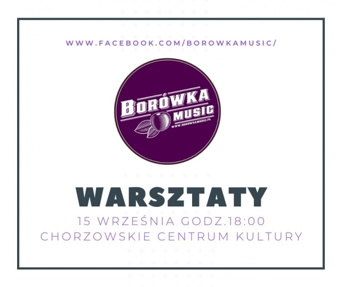 Chorzowskie Centrum Kultury zaprasza na warsztaty dla muzyków i menadżerów