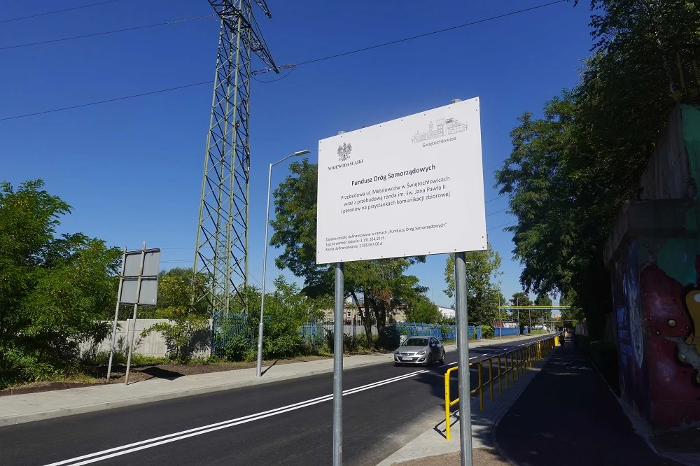 Świętochłowice: Otwarcie wyremontowanej ulicy Metalowców