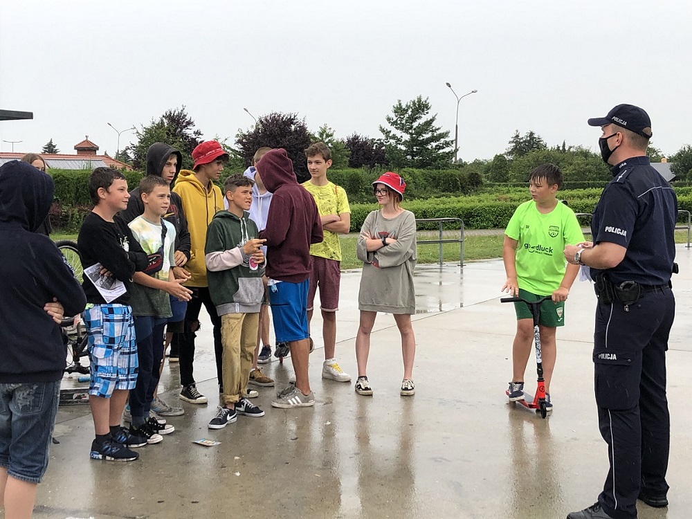Zainaugurowano kampanię "Bezpieczny sk8park" w Zabrzu