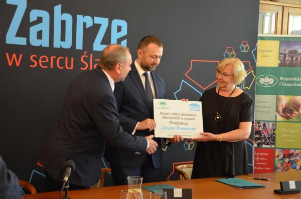 "Czyste powietrze" w Zabrzu. Podpisano dwa istotne dokumenty