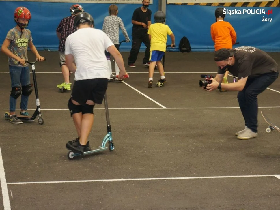 Śląski Dzień Bezpiecznych Sk8parków - inauguracja w Żorach