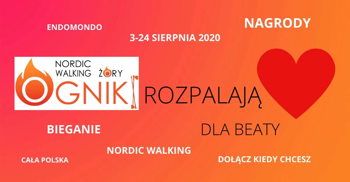Ogniki rozpalają - przegońmy raka -  21 dni dla Beaty