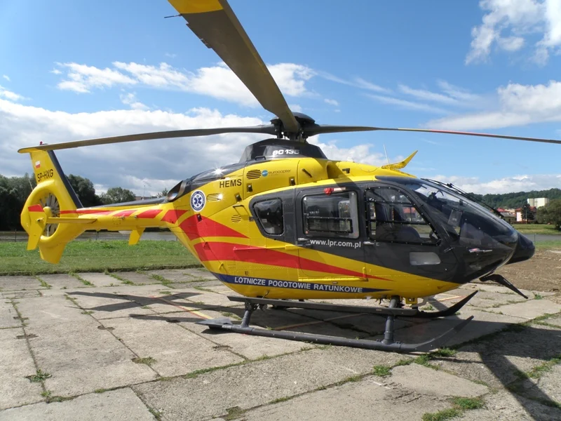Rybnik: śmieciarka potrąciła 4-latka - interweniował helikopter LPR