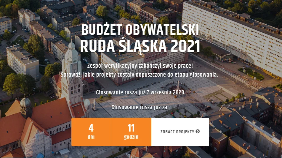 Budżet Obywatelski 2021. Sprawdźcie listę projektów! Głosowanie trwa do 13 września!