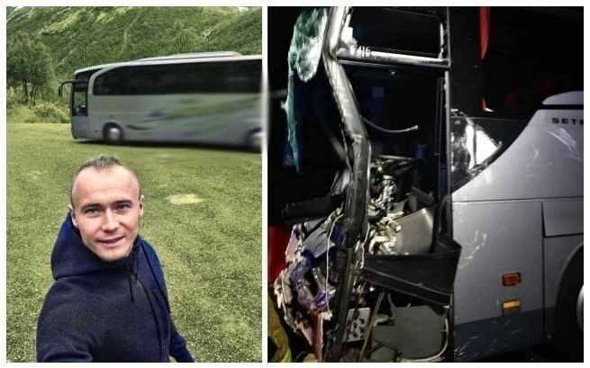 Ciężko ranny kierowca autobusu z Rudy Śląskiej prosi o pomoc