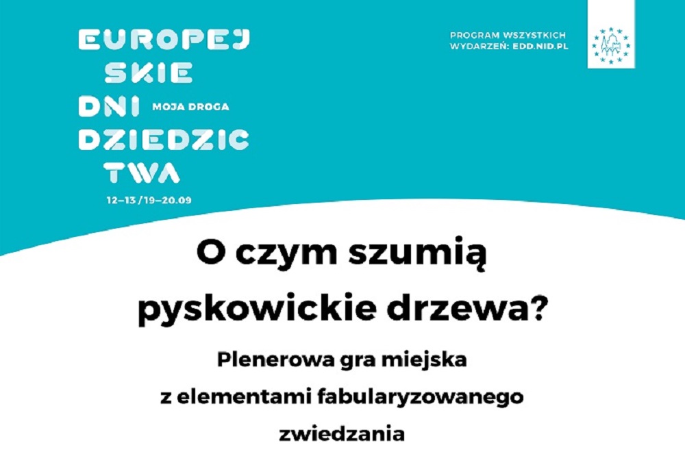 Gra miejska na Europejskie Dni Dziedzictwa