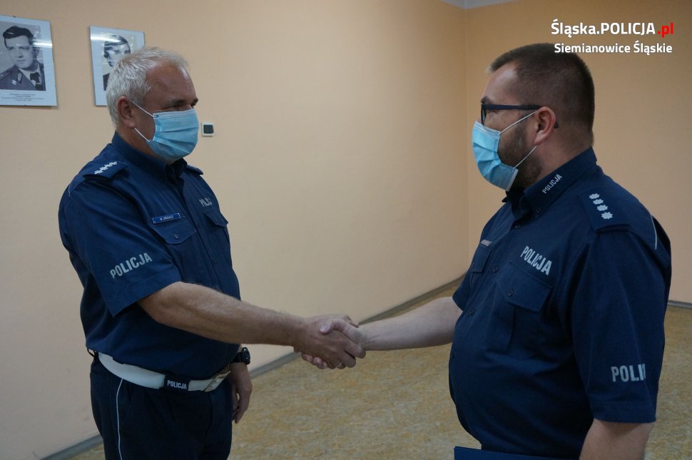 Po 29 latach służby asp.szt. Mariusz Urgacz odchodzi na emeryturę