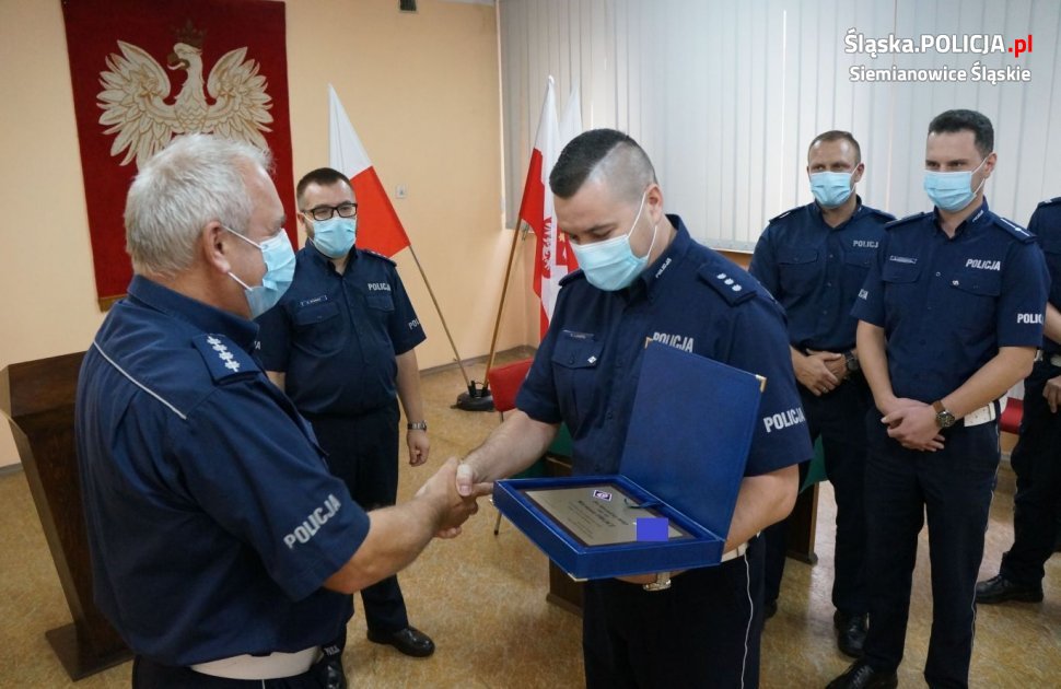Po 29 latach służby asp.szt. Mariusz Urgacz odchodzi na emeryturę