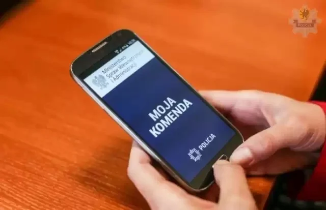 Aplikacja mobilna "Moja Komenda" – szybki kontakt z policją i dzielnicowym