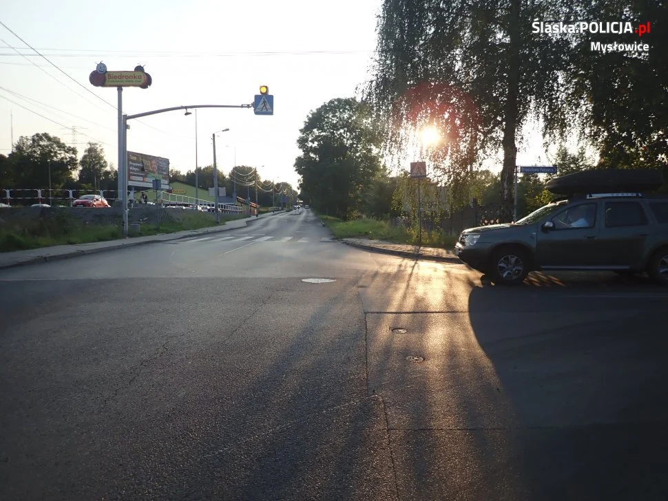 Groźne zdarzenie na przejściu dla pieszych w Mysłowicach