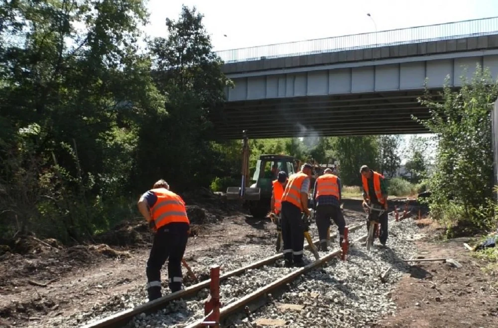 Trwa remont torowiska Górnośląskiej Kolei Wąskotorowej