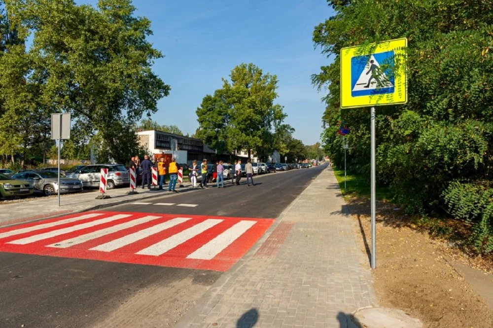 Przebudowa ul. Świętej Elżbiety zakończona