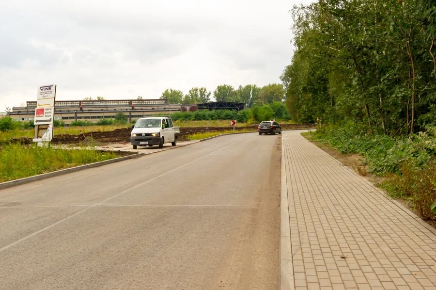 Kolejna drogowa inwestycja zakończona. Tym razem w Łagiewnikach