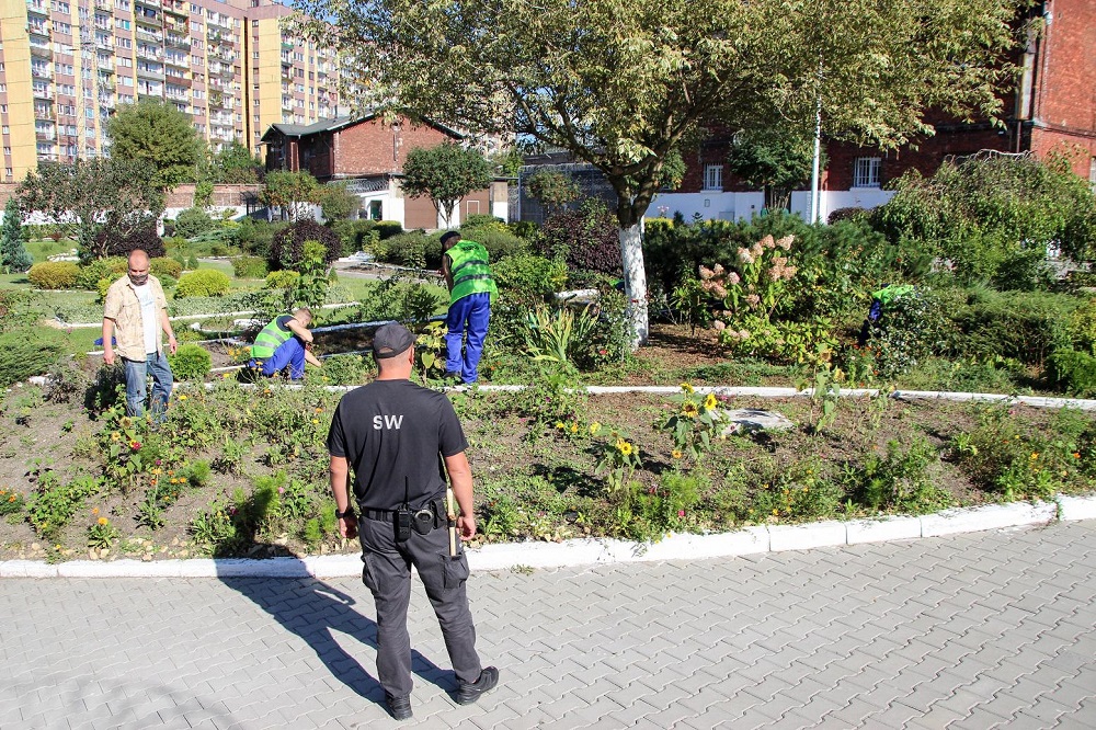 Służba Więzienna w Sosnowcu szkoli skazanych na ogrodników