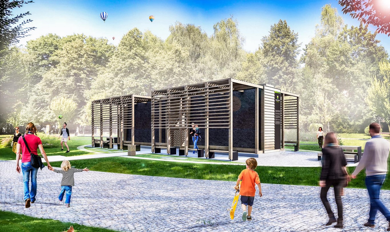 Tężnia solankowa stanie w Mikołowie! Ruszyły prace, jeden ze projektów BO w realizacji