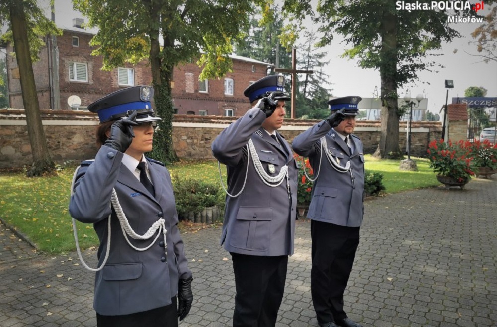 W Ornontowicach uczczono pamięć pomordowanych policjantów II RP