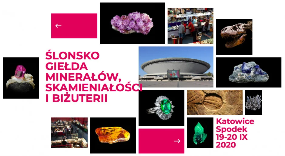 Katowice zapraszają na Giełdę Minerałów, Biżuterii i Skamieniałości