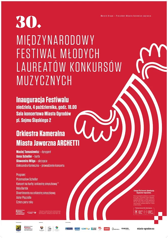 XXX Międzynarodowy Festiwal Młodych Laureatów Konkursów Muzycznych