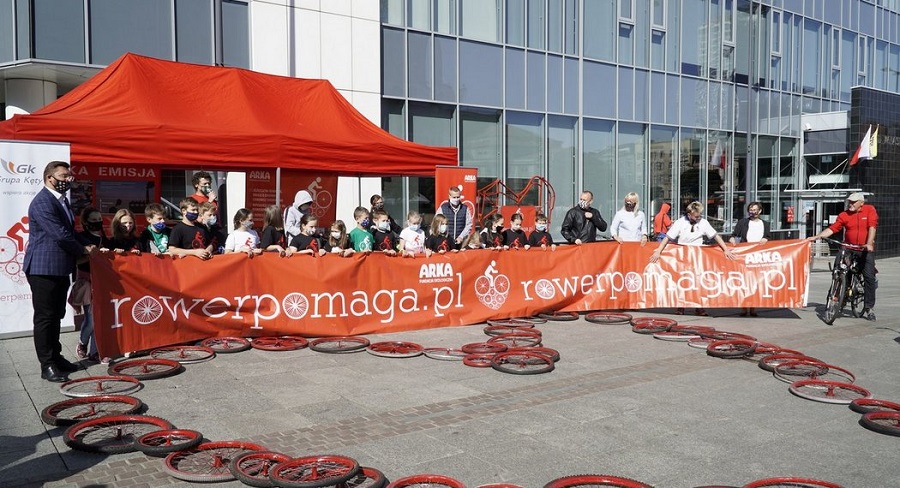 Weź udział w akcji "Rower Pomaga" w Katowicach!