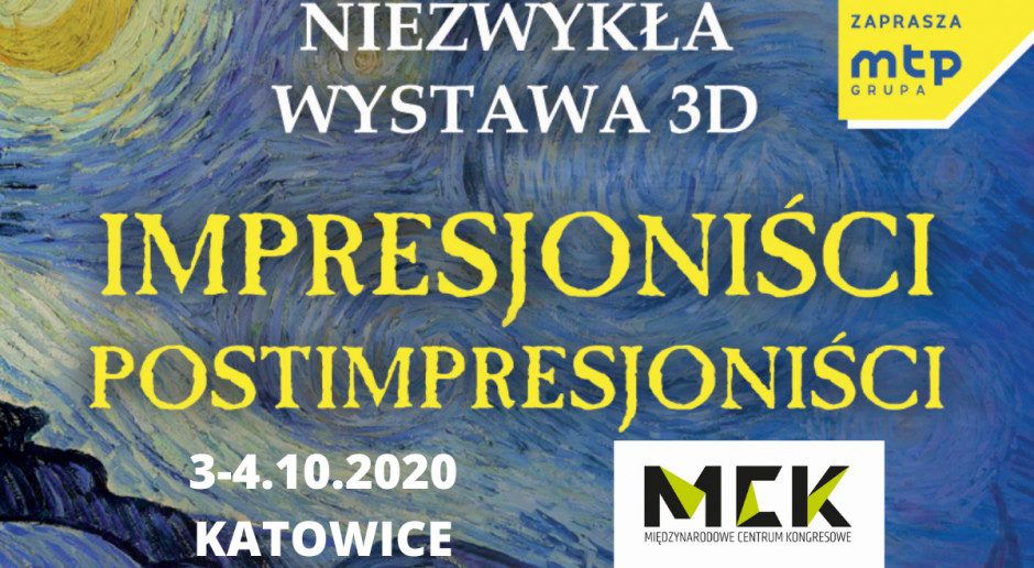 Wystawa Impresjonistów w 3D w Międzynarodowym Centrum Kongresowym!