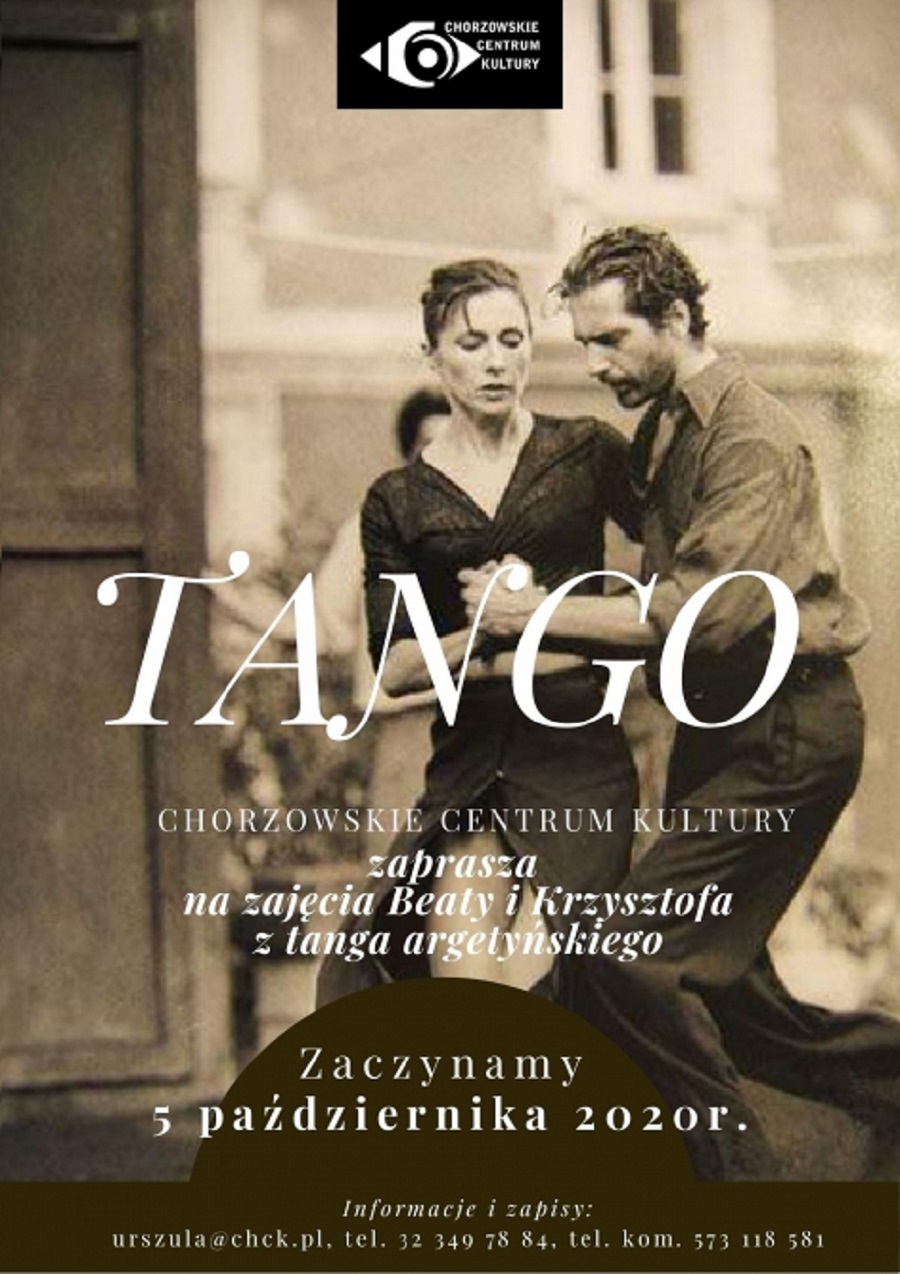 Chorzowskie Centrum Kultury zaprasza na lekcje tanga dla dorosłych