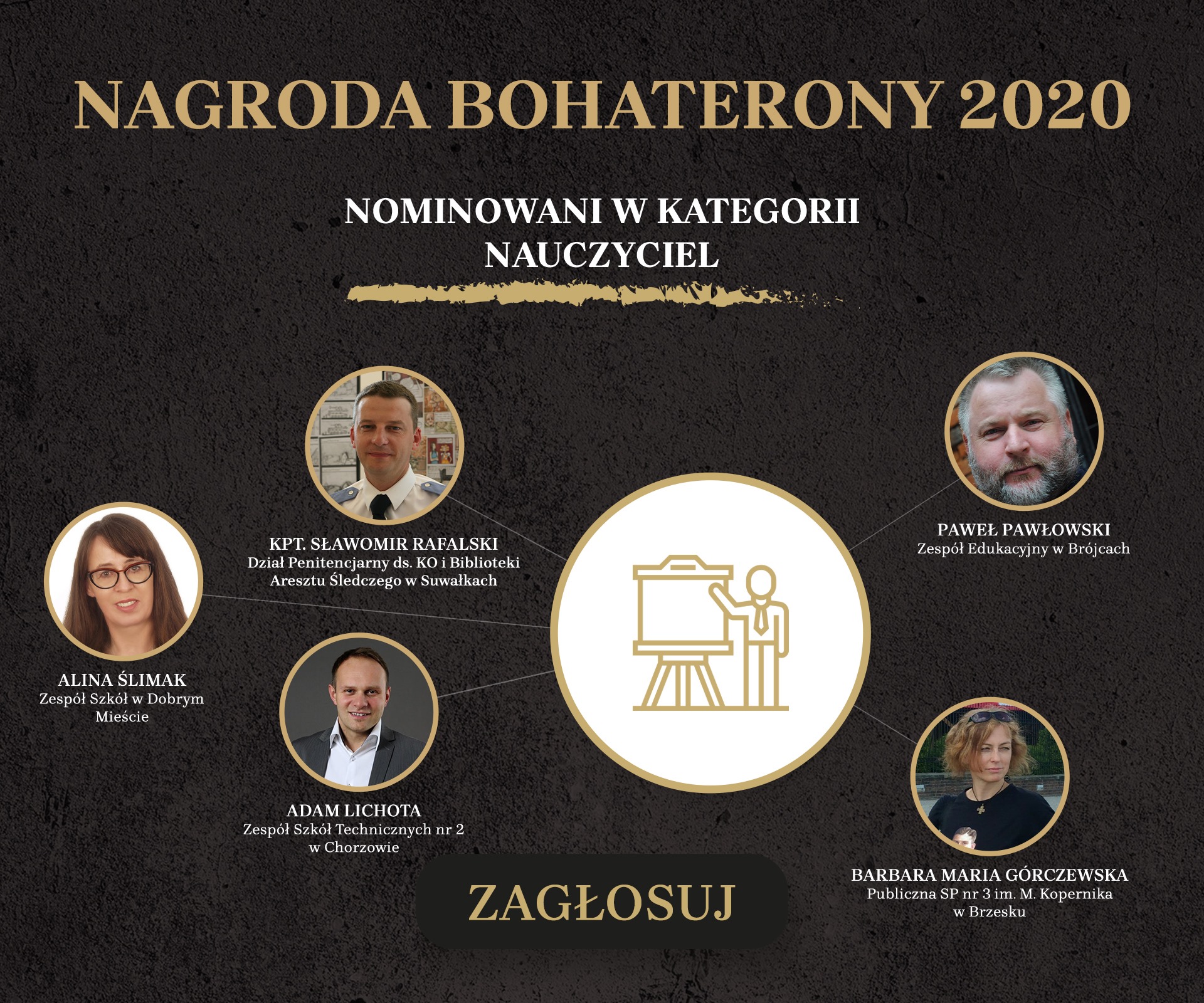 Nauczyciel z ZST nr 2 nominowany do nagrody BohaterONy