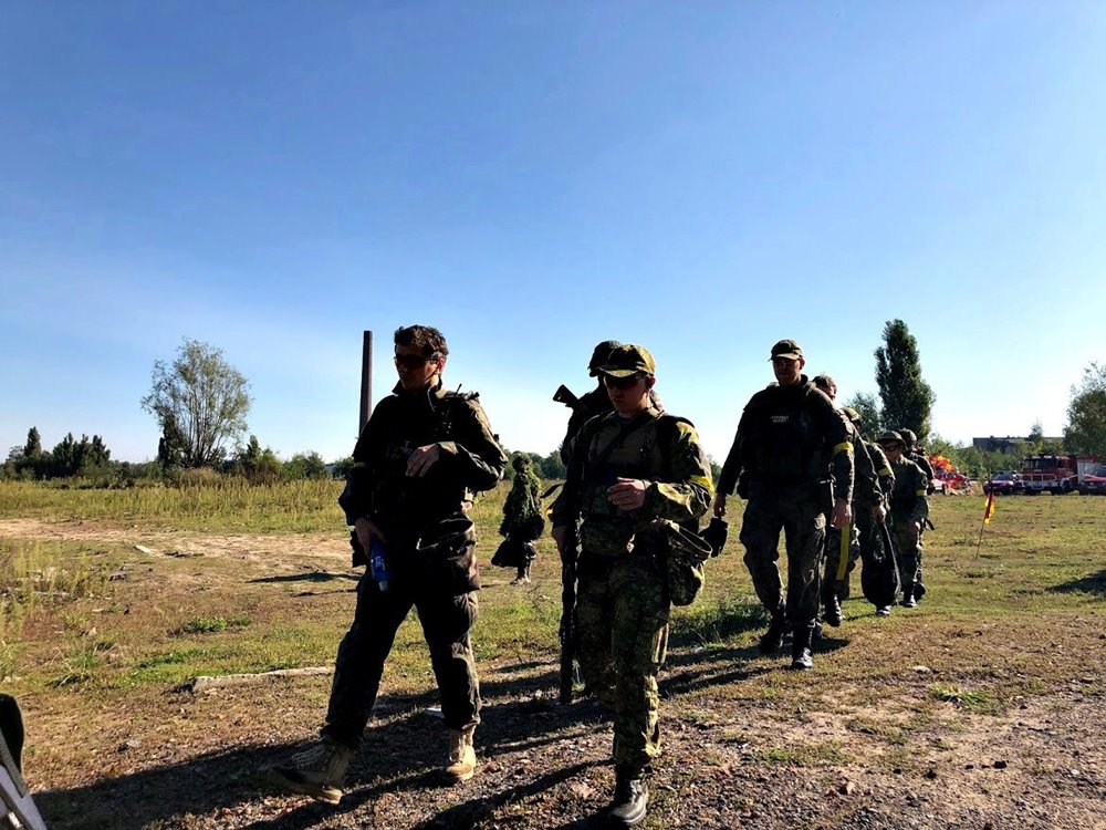 Manewry ASG w Dolinie Lipinki