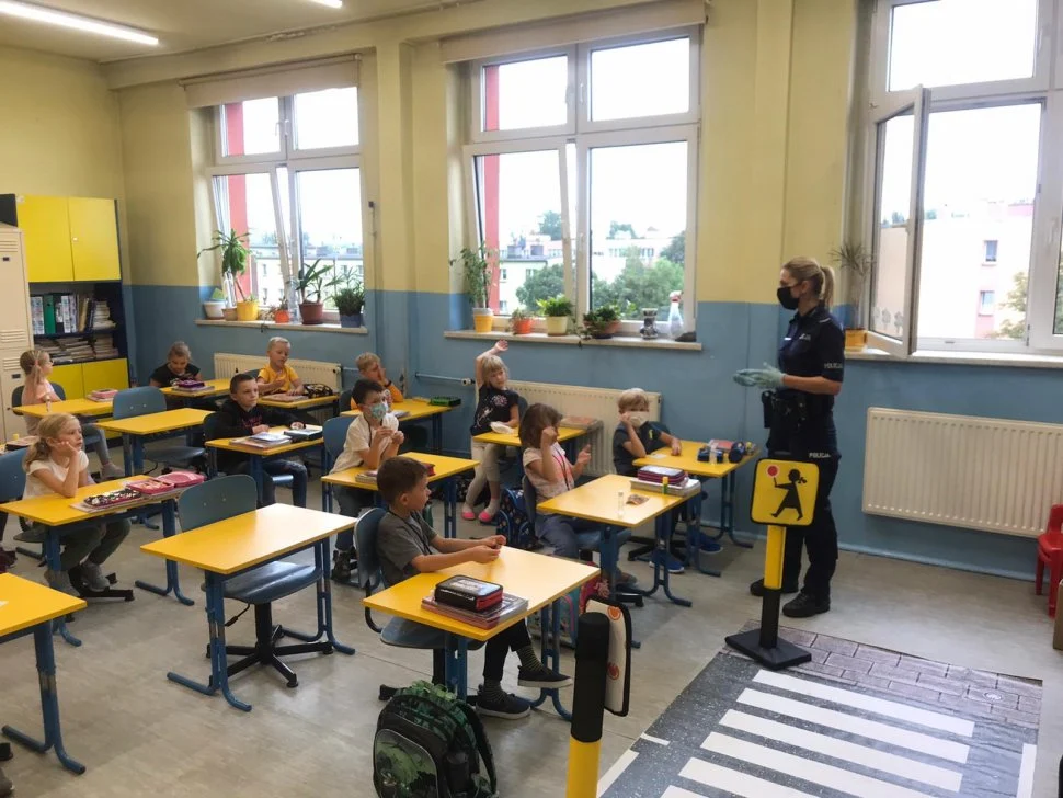 Świętochłowicka policja w trosce o bezpieczeństwo pierwszaków