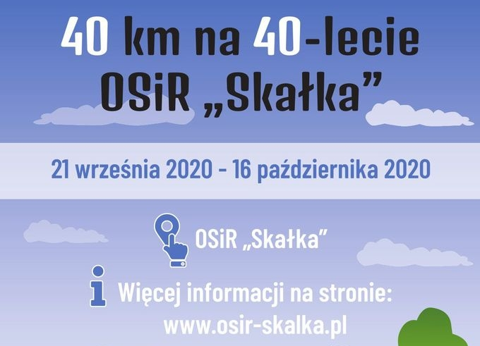 40 km na 40-lecie OSiR "Skałka"