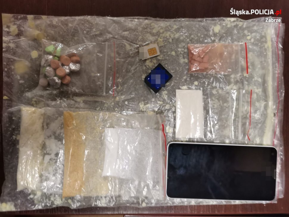Mężczyzna zatrzymany za posiadanie znacznej ilości narkotyków