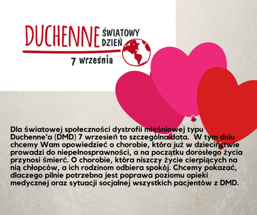 Światowy Dzień Świadomości o Dystrofii Mięśniowej