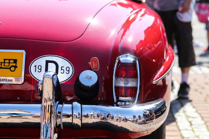 Piękne mercedesy oczarowały żorzan