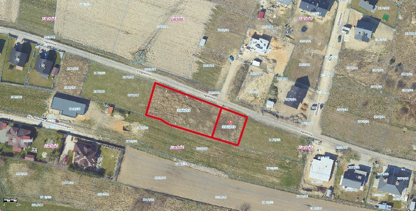 Żory: Działki pod budowę domu wystawione na sprzedaż