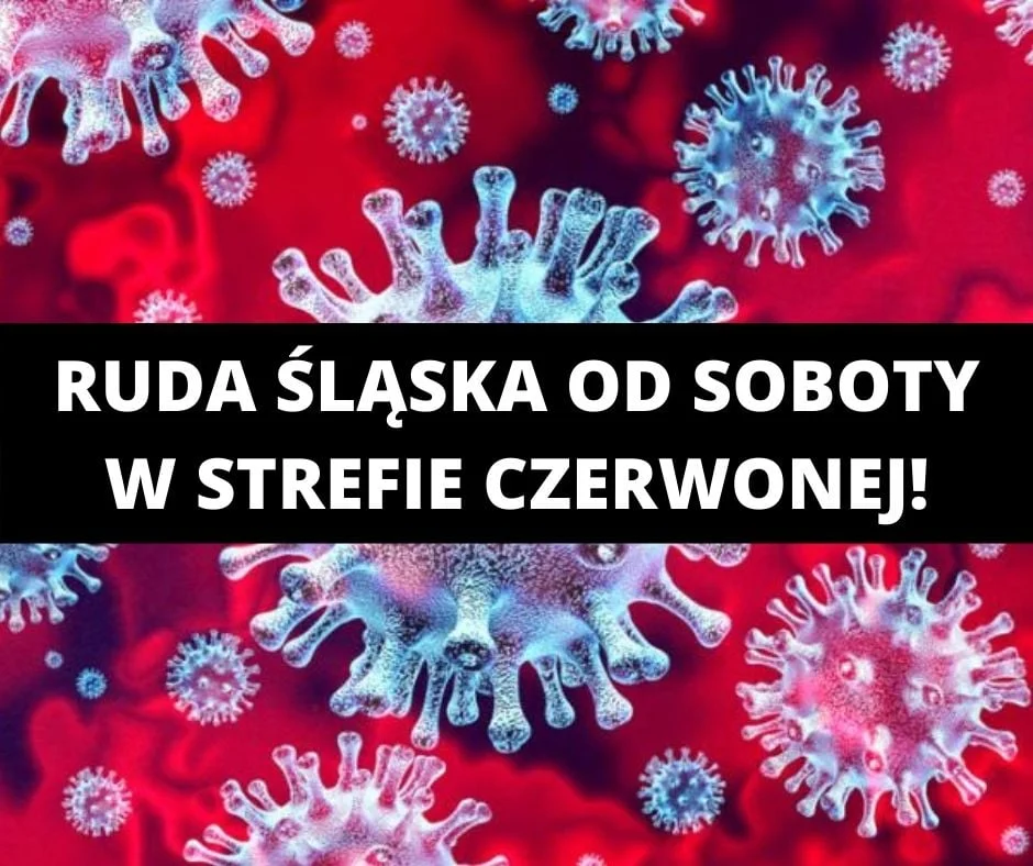 Ruda Śląska znów w czerwonej strefie
