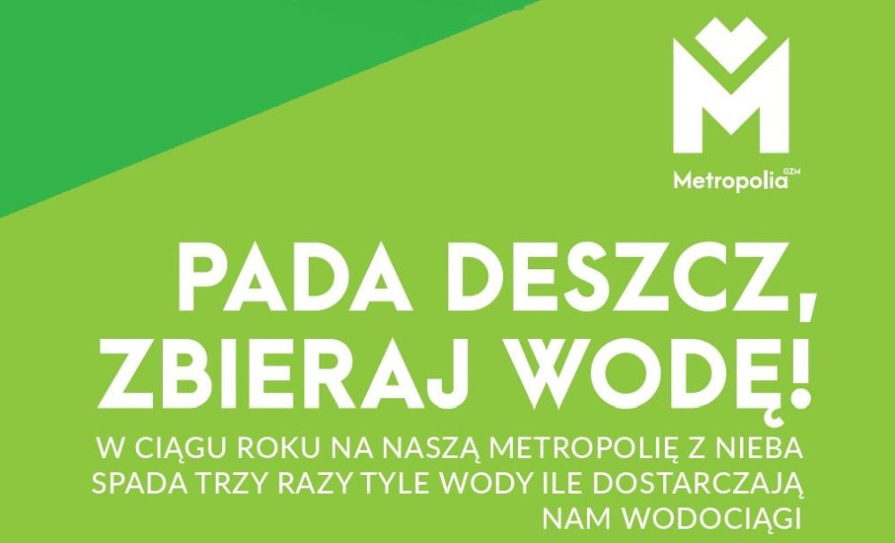 Pada deszcz, zbieraj wodę!