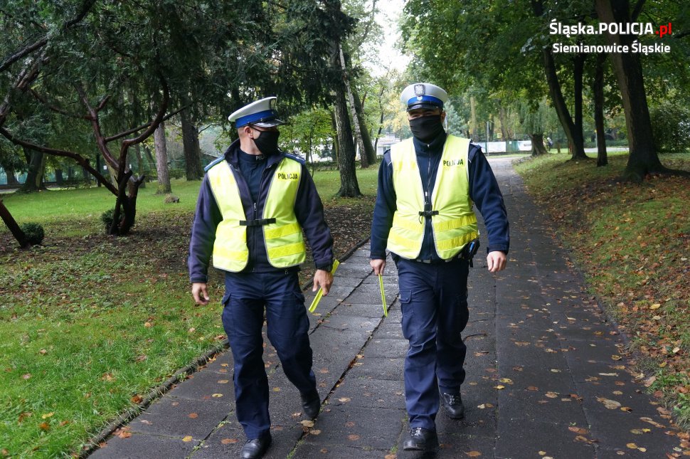 Siemianowicka drogówka włączyła się w Ogólnopolski Policyjny Dzień Odblasków 2020