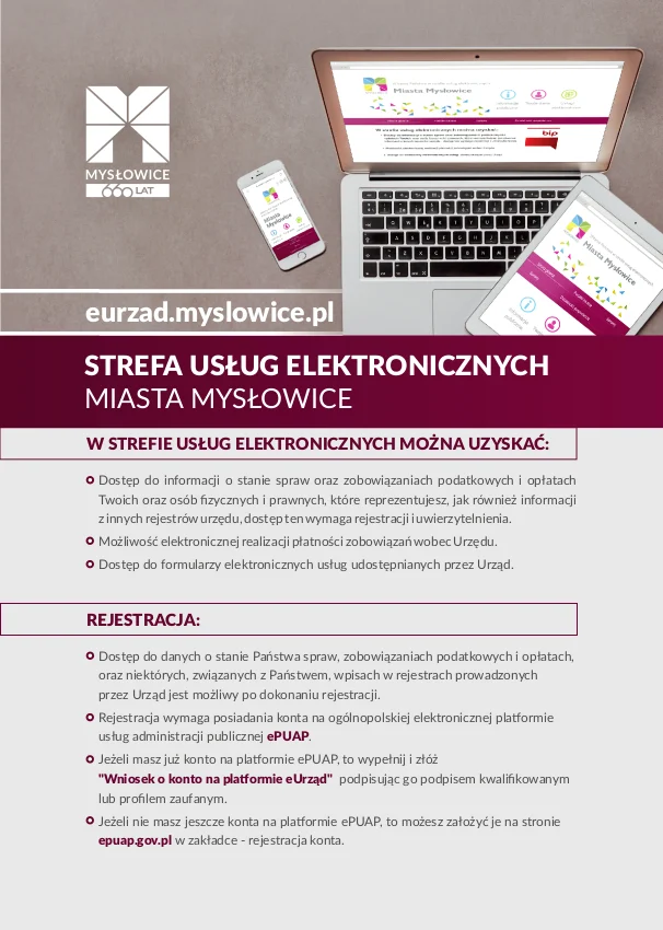 Strefa usług elektronicznych Miasta Mysłowice